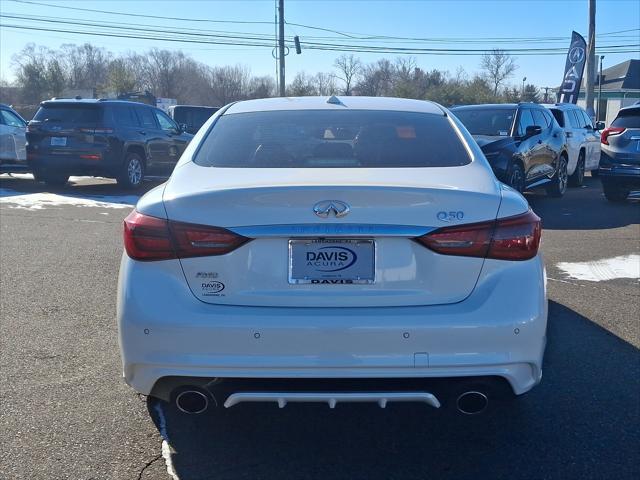 used 2021 INFINITI Q50 car, priced at $30,986