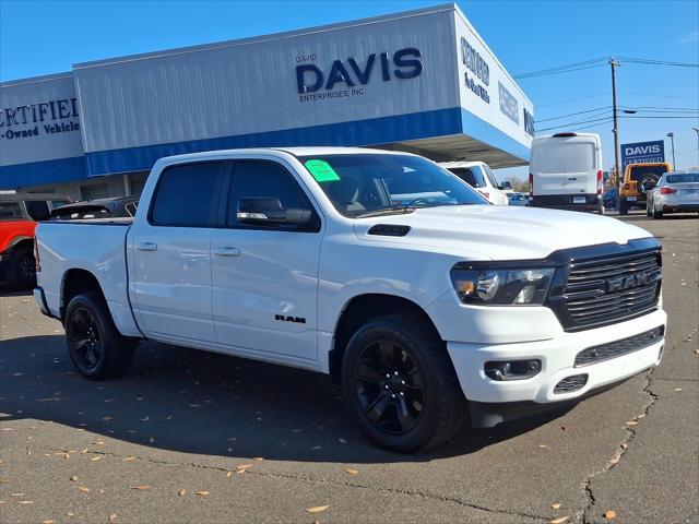 used 2021 Ram 1500 car, priced at $36,988