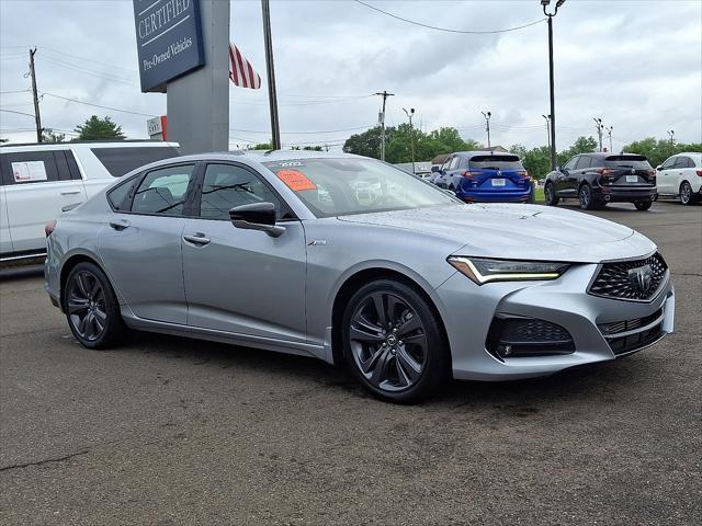 used 2022 Acura TLX car, priced at $34,388