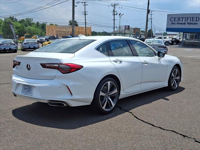 used 2025 Acura TLX car, priced at $38,892