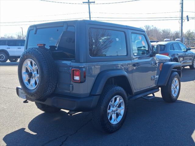 used 2021 Jeep Wrangler car, priced at $29,288