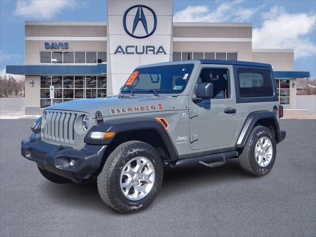 used 2021 Jeep Wrangler car, priced at $29,288