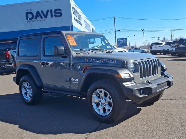 used 2021 Jeep Wrangler car, priced at $29,288