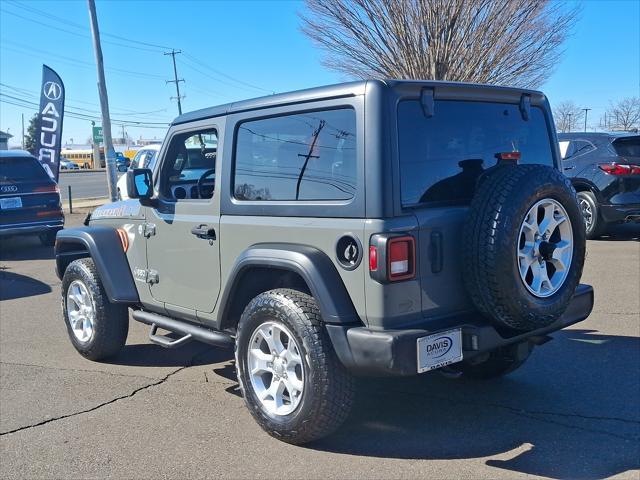 used 2021 Jeep Wrangler car, priced at $29,288