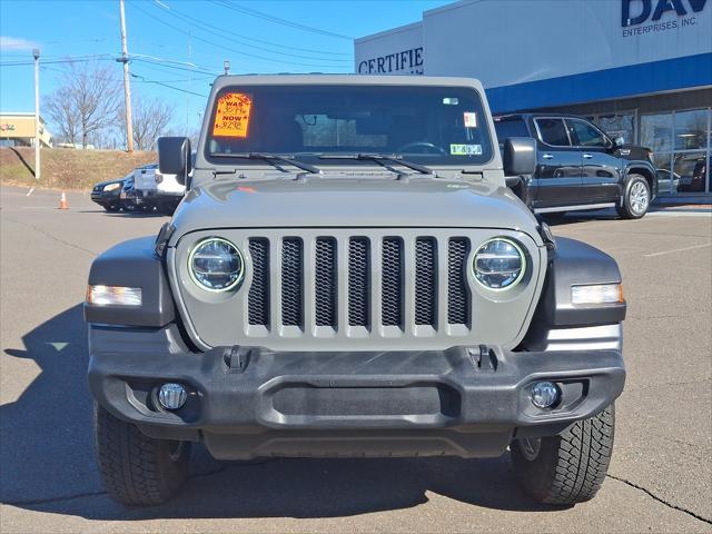 used 2021 Jeep Wrangler car, priced at $29,288