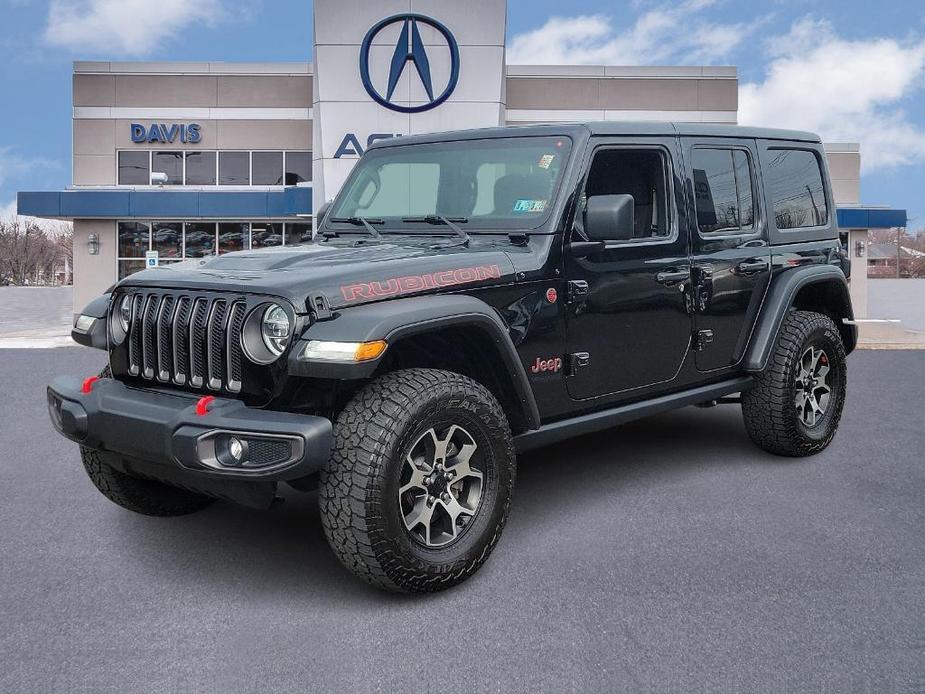 used 2021 Jeep Wrangler Unlimited car, priced at $42,218