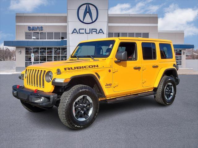 used 2021 Jeep Wrangler Unlimited car, priced at $38,618