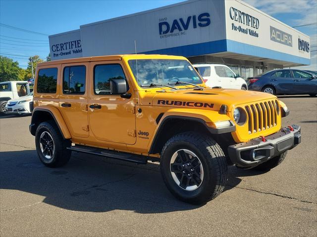 used 2021 Jeep Wrangler Unlimited car, priced at $38,618