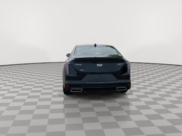 new 2025 Cadillac CT4 car, priced at $48,940