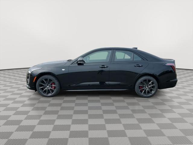 new 2025 Cadillac CT4 car, priced at $48,940