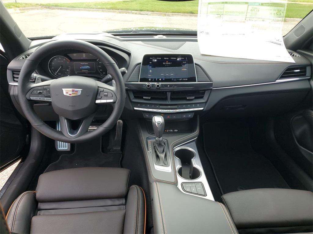 new 2025 Cadillac CT4 car, priced at $48,940