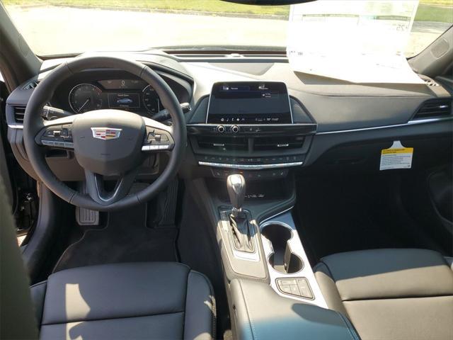 new 2025 Cadillac CT4 car, priced at $44,640