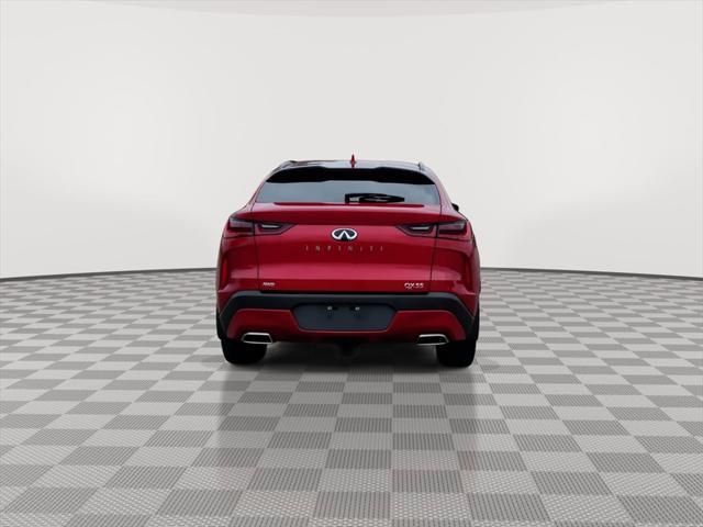 used 2022 INFINITI QX55 car, priced at $32,988