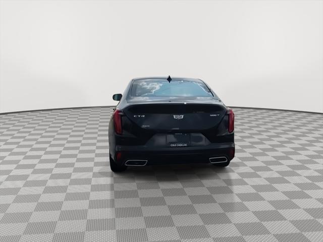 new 2025 Cadillac CT4 car, priced at $50,040