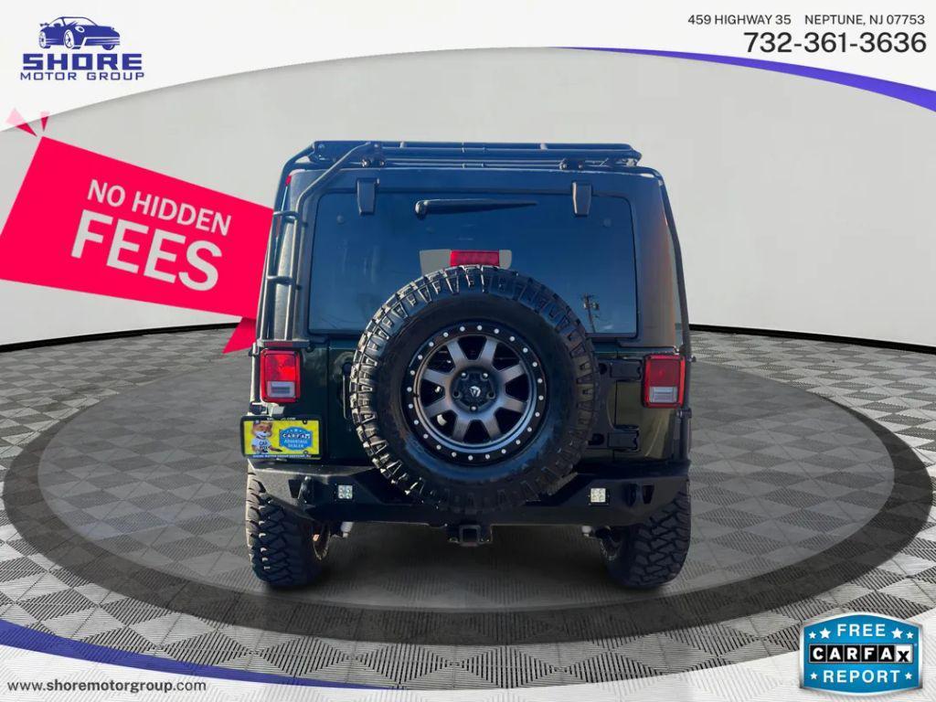 used 2011 Jeep Wrangler Unlimited car, priced at $13,998