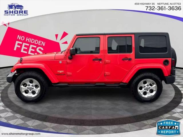 used 2013 Jeep Wrangler Unlimited car, priced at $15,998