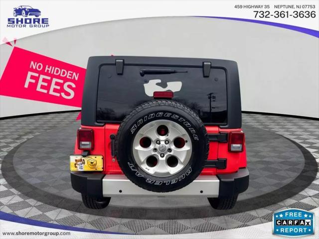 used 2013 Jeep Wrangler Unlimited car, priced at $15,998