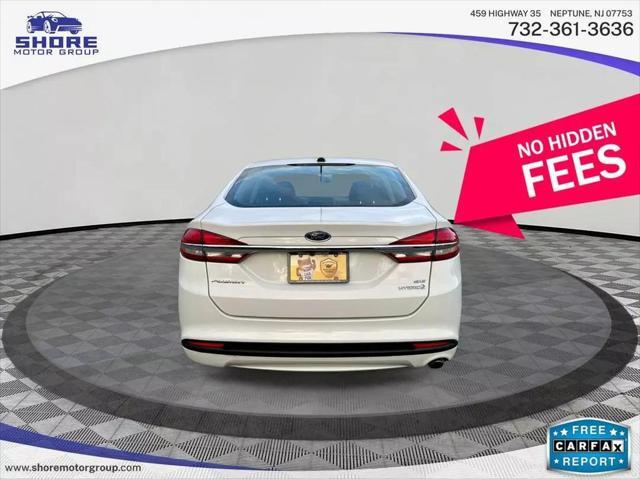 used 2017 Ford Fusion Hybrid car, priced at $10,998