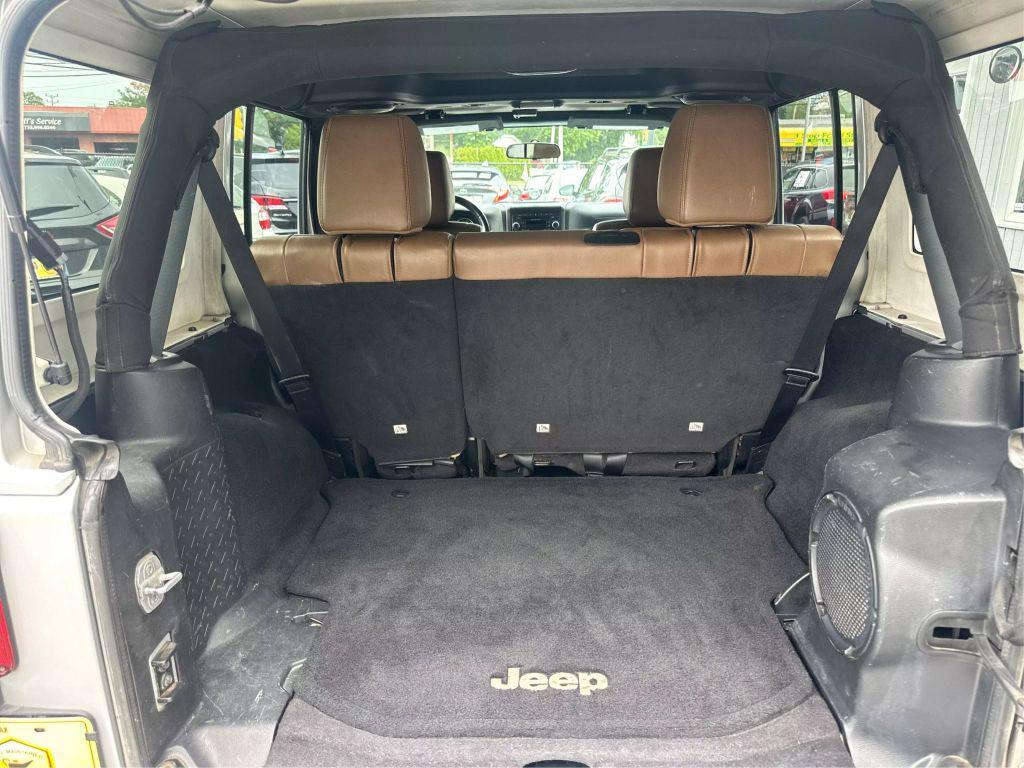 used 2012 Jeep Wrangler Unlimited car, priced at $10,998