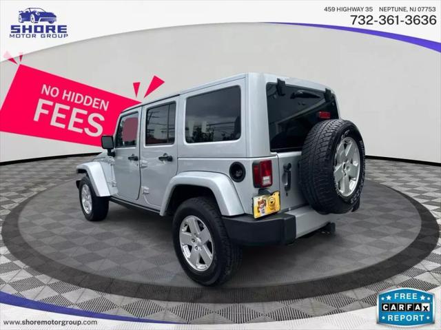 used 2012 Jeep Wrangler Unlimited car, priced at $10,998
