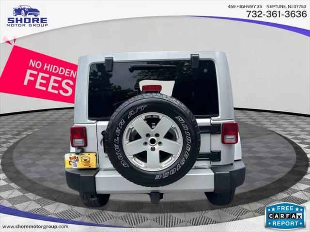 used 2012 Jeep Wrangler Unlimited car, priced at $10,998