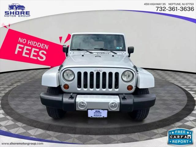 used 2012 Jeep Wrangler Unlimited car, priced at $10,998