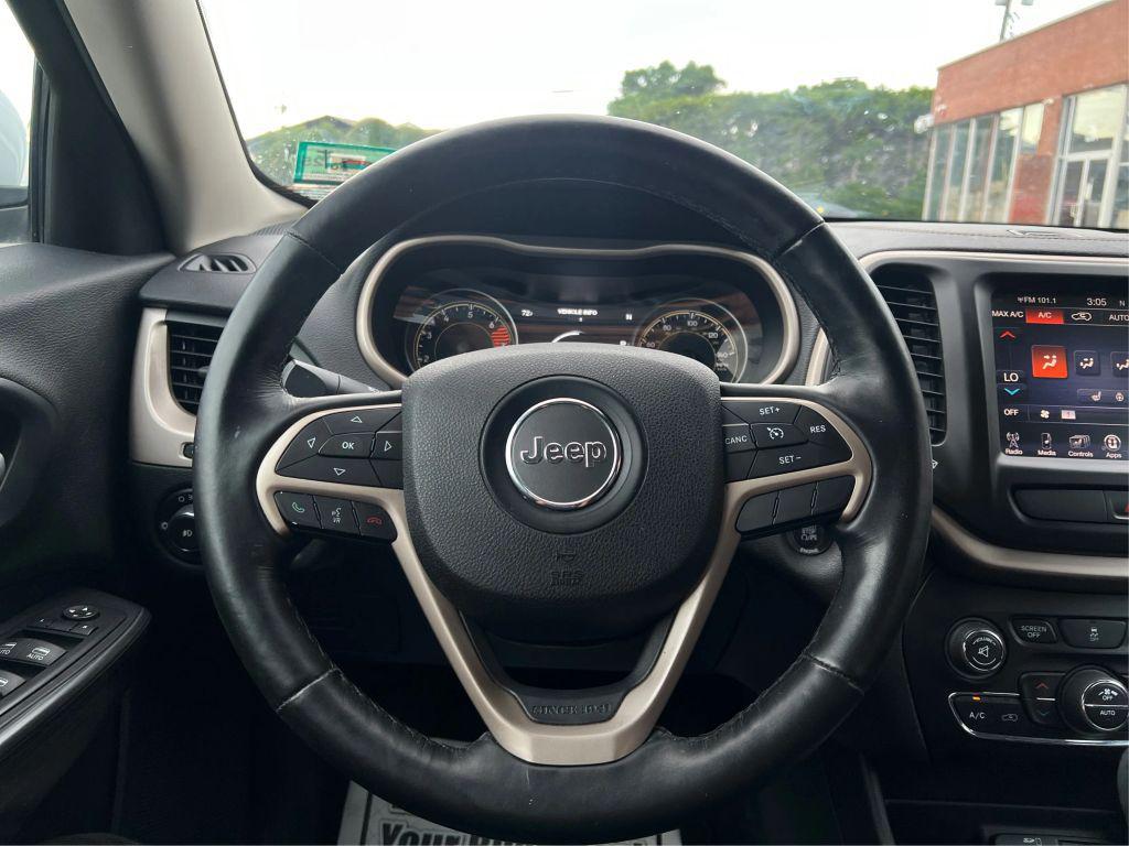 used 2016 Jeep Cherokee car, priced at $9,498