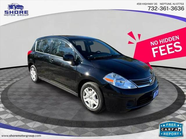 used 2012 Nissan Versa car, priced at $4,998