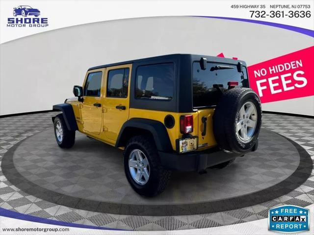 used 2015 Jeep Wrangler Unlimited car, priced at $18,998