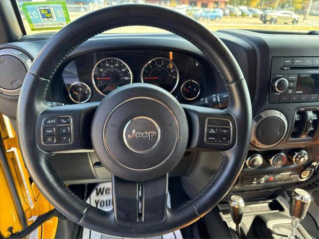 used 2015 Jeep Wrangler Unlimited car, priced at $18,998