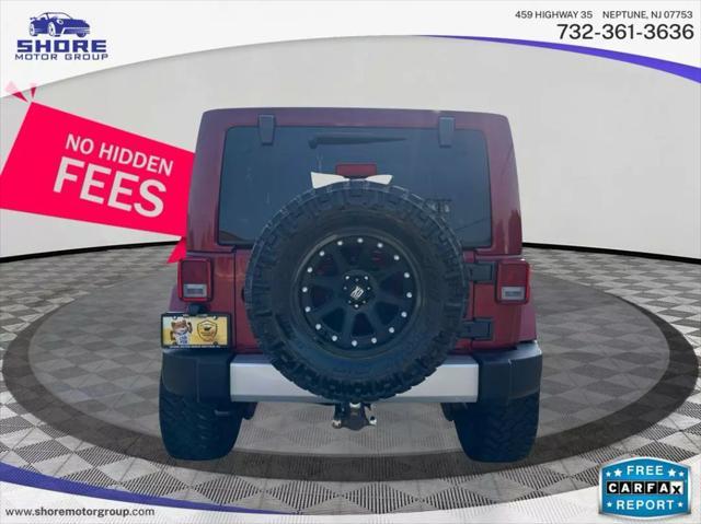 used 2013 Jeep Wrangler Unlimited car, priced at $16,598