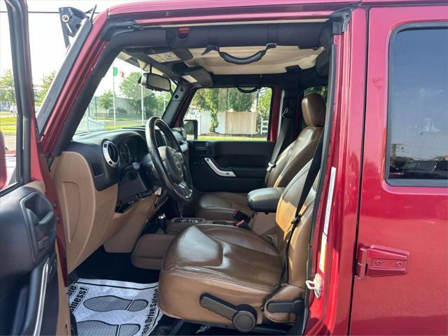 used 2013 Jeep Wrangler Unlimited car, priced at $16,598