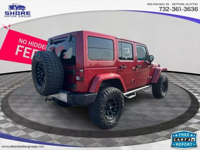 used 2013 Jeep Wrangler Unlimited car, priced at $16,598