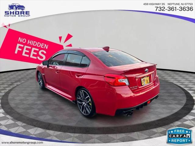 used 2018 Subaru WRX STI car, priced at $27,498