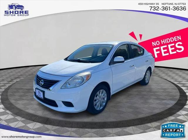 used 2012 Nissan Versa car, priced at $5,498