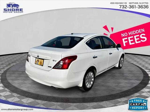 used 2012 Nissan Versa car, priced at $5,498