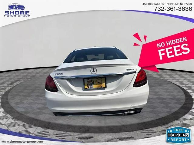 used 2019 Mercedes-Benz C-Class car, priced at $19,798