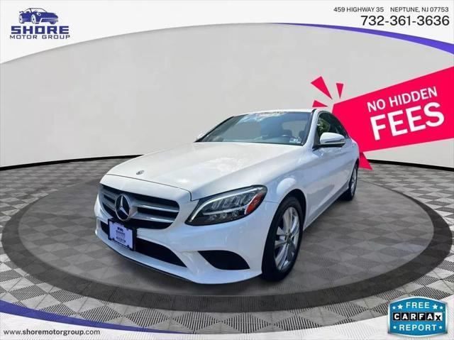 used 2019 Mercedes-Benz C-Class car, priced at $19,798