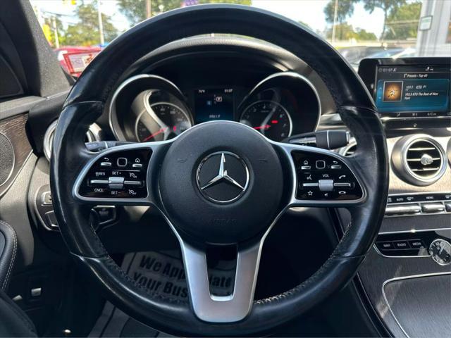 used 2019 Mercedes-Benz C-Class car, priced at $19,498