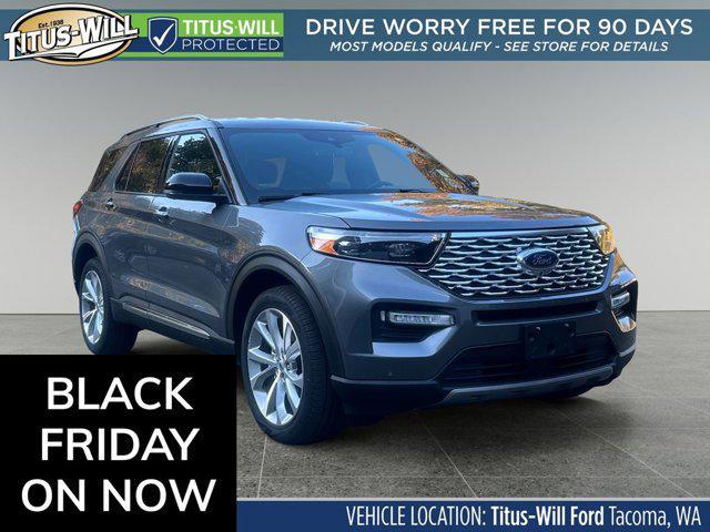 used 2022 Ford Explorer car, priced at $42,682