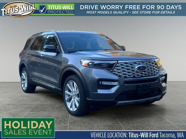 used 2022 Ford Explorer car, priced at $41,999