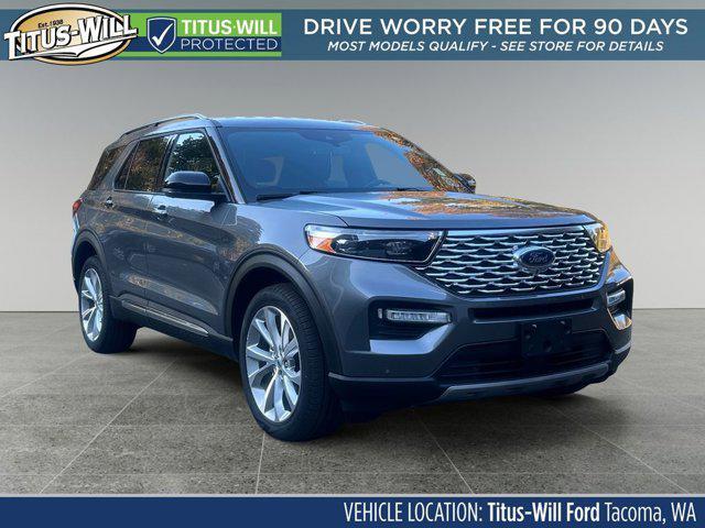 used 2022 Ford Explorer car, priced at $45,999