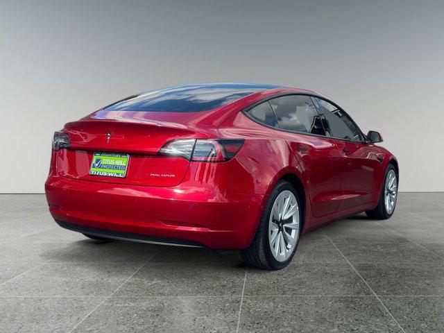 used 2021 Tesla Model 3 car, priced at $27,645