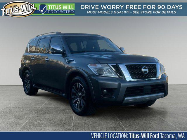 used 2017 Nissan Armada car, priced at $19,300