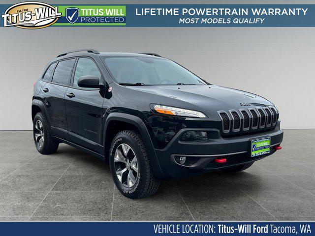 used 2016 Jeep Cherokee car, priced at $17,999