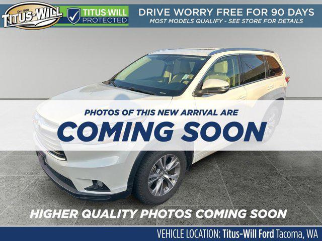 used 2015 Toyota Highlander car