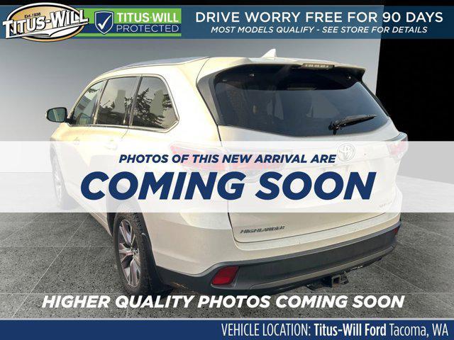 used 2015 Toyota Highlander car