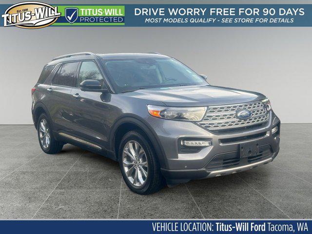 used 2021 Ford Explorer car, priced at $34,999