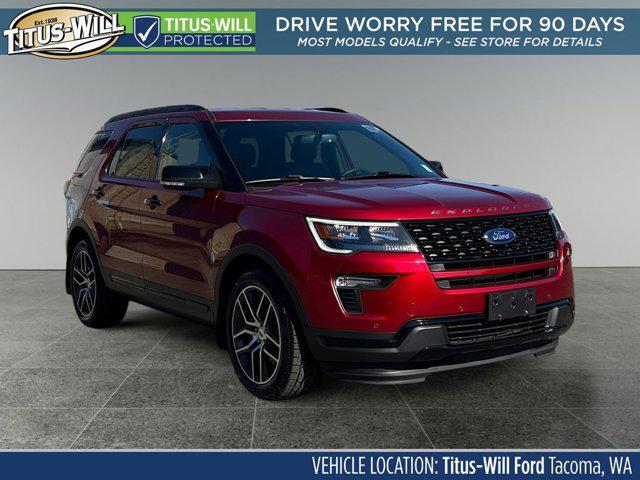 used 2018 Ford Explorer car, priced at $29,999