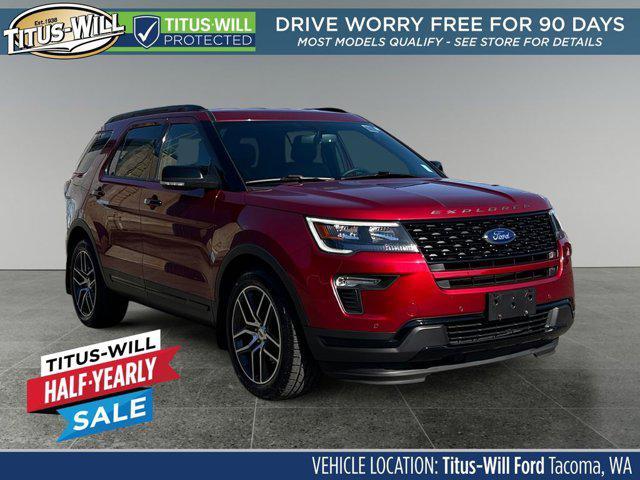 used 2018 Ford Explorer car, priced at $29,999